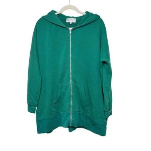 Wildfox | Oversized Dolman Sleeve Green Knit Hoodie Beach Baggy Oversizedd